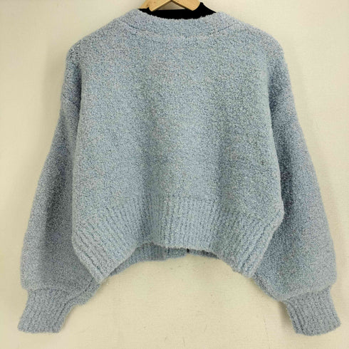 ナチュラルビューティーベーシック NATURAL BEAUTY BASIC 24SS ラメブークレカーディガン レディース FREE