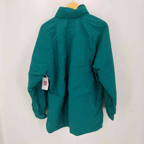 エディーバウアー Eddie Bauer 80S~90S MADE IN USA 黒タグ WIND FOIL ナイロンフリースジャケット メンズ WOMANS L
