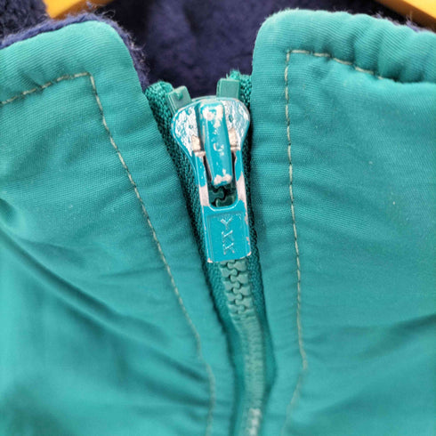 エディーバウアー Eddie Bauer 80S~90S MADE IN USA 黒タグ WIND FOIL ナイロンフリースジャケット メンズ WOMANS L
