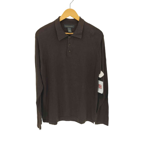 バナナリパブリック BANANA REPUBLIC 00S コットンニットポロ メンズ import:L