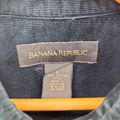 バナナリパブリック BANANA REPUBLIC 00S コーデュロイBDシャツ メンズ import:L