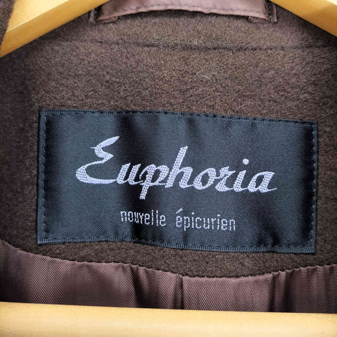 EUPHONIA ウールダブルチェスターコート レディース