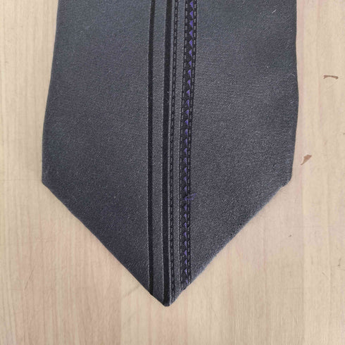 ヨウジヤマモトプールオム Yohji Yamamoto POUR HOMME センターラインシルクネクタイ メンズ