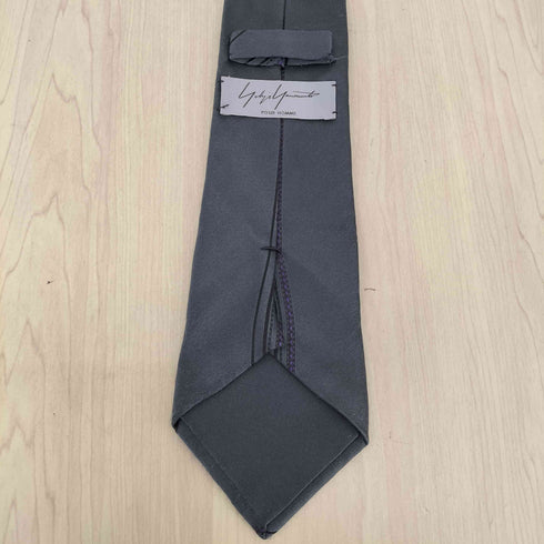 ヨウジヤマモトプールオム Yohji Yamamoto POUR HOMME センターラインシルクネクタイ メンズ