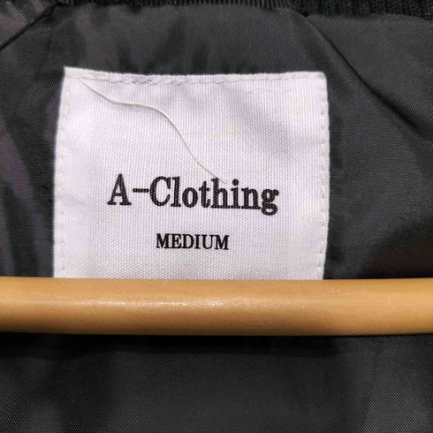 A-CLOTHING 16AW ジップアップ 中綿ジャケット メンズ import:M