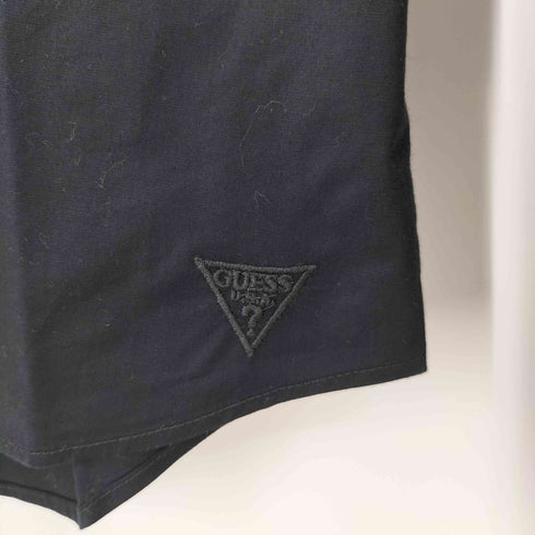 ゲス GUESS SLIM FIT 刺繍ロゴ ロングスリーブシャツ メンズ M