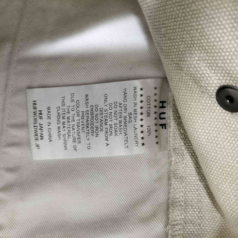 ハフ HUF TAGGED DOUBLE KNEE PANT タグ ダブルニー ワーク パンツ メンズ 32