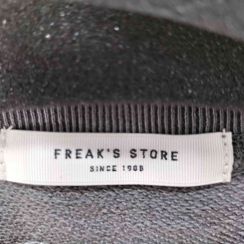 フリークスストア FREAKS STORE フロントプリントクロップドスウェット レディース FREE