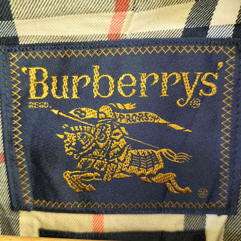 バーバリーズ BURBERRYS 90S 裏地ノバチェック ステンカラーコート PRESTIGE COLLECTION メンズ