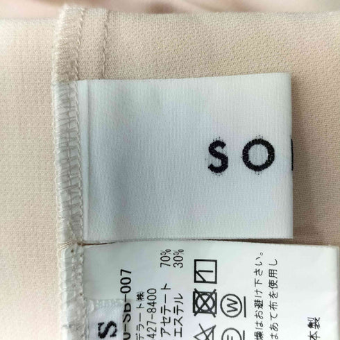 ソージュ SOEJU 肩タックブラウス レディース JPN:S