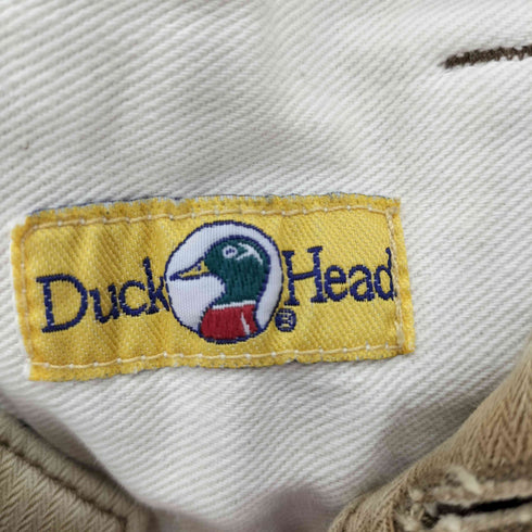 ダックヘッド Duck Head サスペンダー 月桂樹ボタン コインポケット シンチバック ヘリンボーン ツイル ペインター ワーク パンツ メンズ