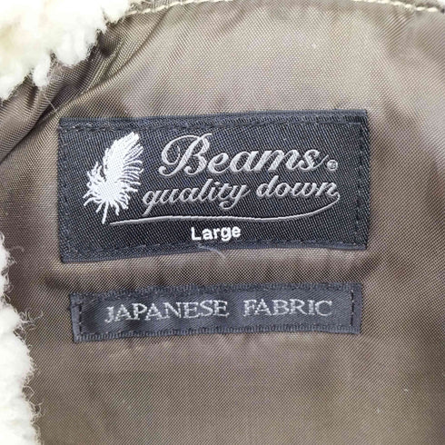 ビームス BEAMS フードダウンジャケット メンズ JPN:L