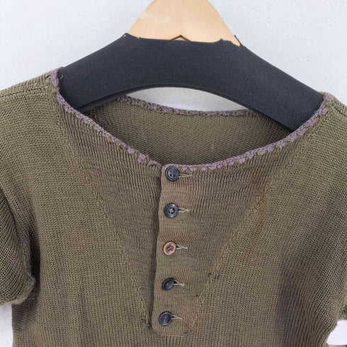 40S-50S US ARMY HENLEY リメイクニット レディース
