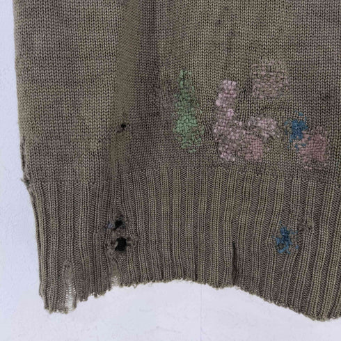 40S-50S US ARMY HENLEY リメイクニット レディース