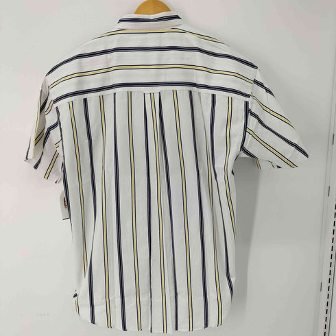 チャップスラルフローレン CHAPS RALPH LAUREN 刺繍ロゴ 半袖 ボタンダウンシャツ メンズ L