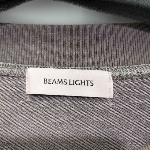 ビームスライツ BEAMS Lights GMS コットンウラケ クルーネック スウェット メンズ L