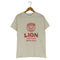 LION COFFEE ロゴプリント Tシャツ メンズ import:M
