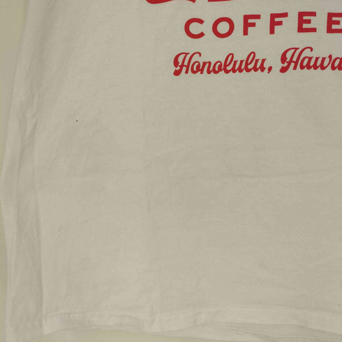 LION COFFEE ロゴプリント Tシャツ メンズ import:M