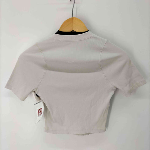 ナイキ NIKE NY Dri-FIT RIB S/S TOP レディース JPN:M