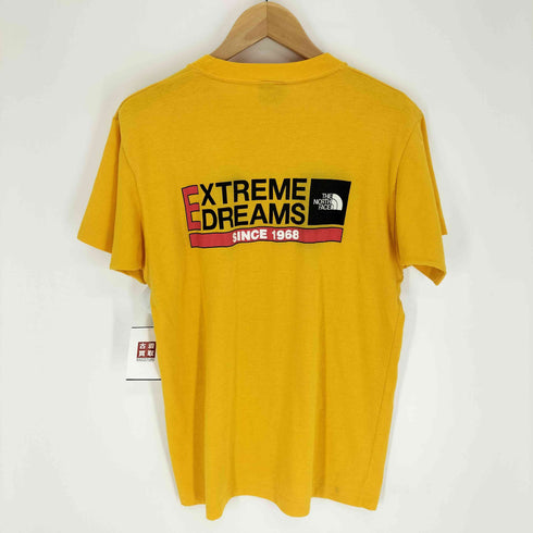 ザノースフェイス THE NORTH FACE EXTREME DREAMS SINCE 1968 ロゴ両面プリント S/S クルーネック Tシャツ メンズ import:L