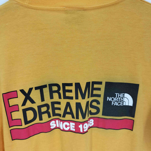 ザノースフェイス THE NORTH FACE EXTREME DREAMS SINCE 1968 ロゴ両面プリント S/S クルーネック Tシャツ メンズ import:L