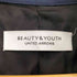 ビューティーアンドユースユナイテッドアローズ BEAUTY & YOUTH UNITED ARROWS 20SS BY パーテックス バルカラー コート メンズ JPN:S