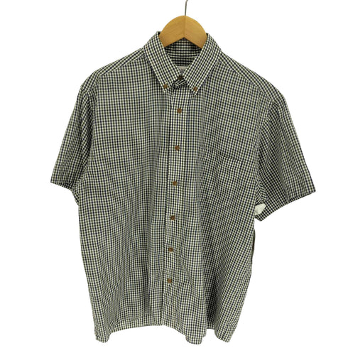 WINDRIDGE 韓国製 ギンガムチェック B.D S/S シャツ メンズ import:M