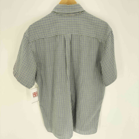 WINDRIDGE 韓国製 ギンガムチェック B.D S/S シャツ メンズ import:M