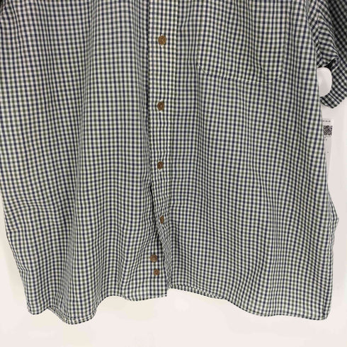 WINDRIDGE 韓国製 ギンガムチェック B.D S/S シャツ メンズ import:M