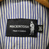 マッキントッシュ Mackintosh 英国製 DUNKELD 裏地ストライプ ステンカラーコート メンズ UK:36