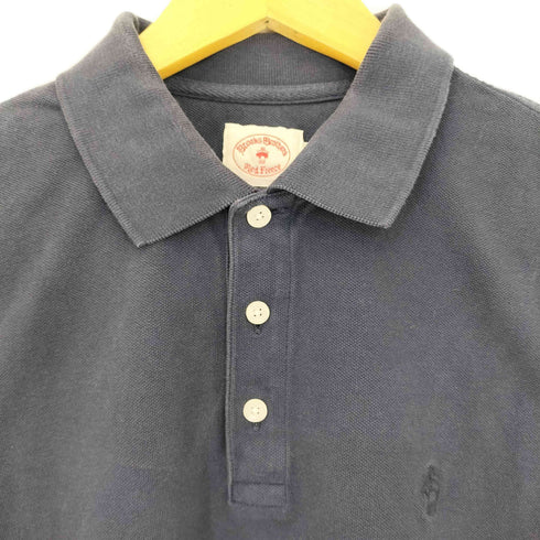 ブルックスブラザーズ BROOKS BROTHERS ロゴ刺繍 ポロシャツ メンズ import:M