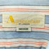 アクアスキュータム AQUASCUTUM 90‐00S 日本製 ストライプ L/S ボタンダウンシャツ メンズ JPN:M