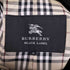 バーバリーブラックレーベル BURBERRY BLACK LABEL 裏地ノバチェック シルバーボタン ウールメルトン ピーコート メンズ JPN:M