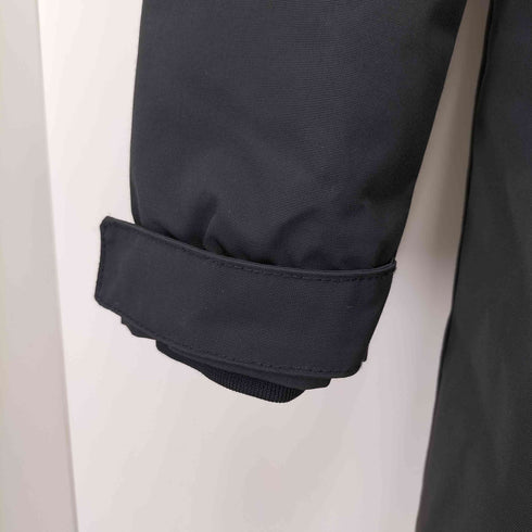 ザラ ZARA フーデット パテッド ジップアップ コート 中綿 メンズ import:L