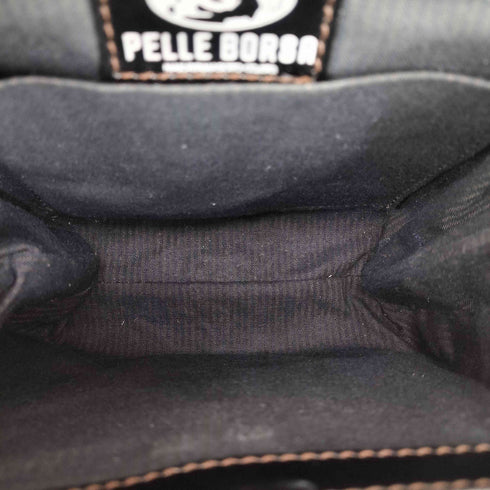 ペレボルサ PELLE BORSA レザーショルダーバッグ レディース