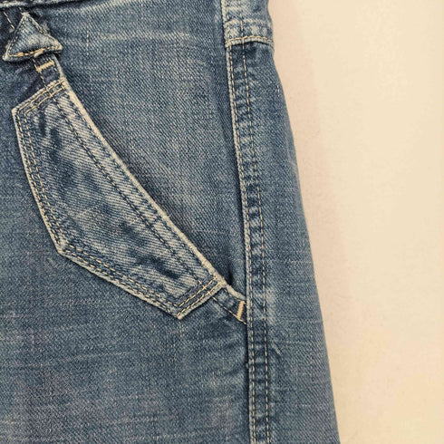 ディーアンドジードルチェアンドガッバーナ D&G DOLCE&GABBANA 00s オーバーサイズ カーゴポケット ボタンフライ デニムショートパンツ Y2K メンズ
