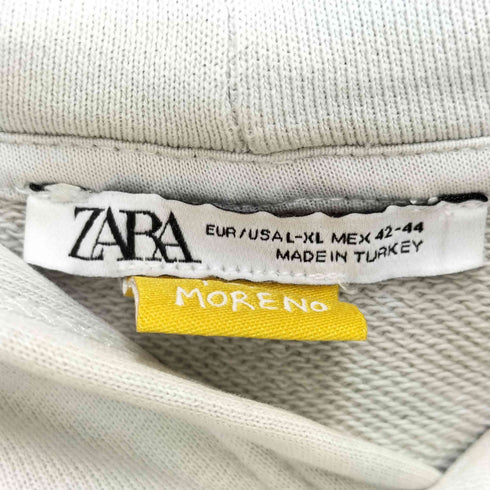 ザラ ZARA FLOWER HOODIE SWEATSHIRT X PEPO MORENO メンズ import:XL