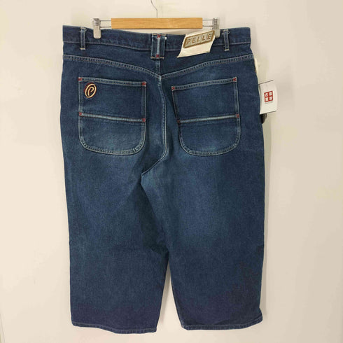 ペレペレ pelle pelle y2k メタルロゴ バギーデニム メンズ 40