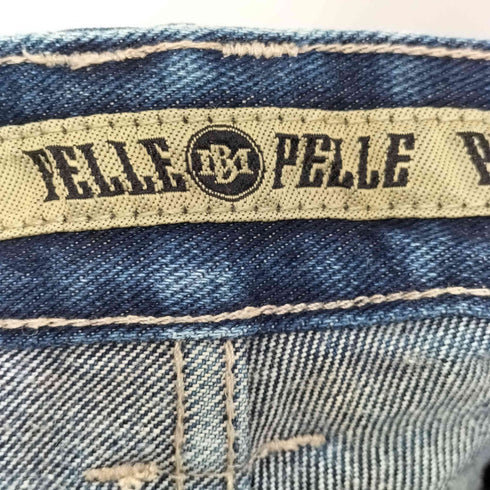 ペレペレ pelle pelle y2k メタルロゴ バギーデニム メンズ 40