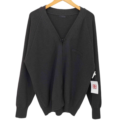 ザラ ZARA ジップアップ ニット カーディガン メンズ import:XL