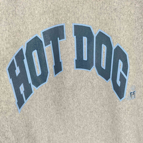 タコマフジレコード TACOMA FUJI RECORDS HOT DOG COLLEGE LOGO SWEATSHIRT メンズ JPN:L