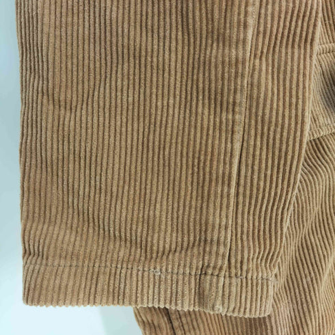 ザラ ZARA フラップポケット コーデュロイコート レディース import:S