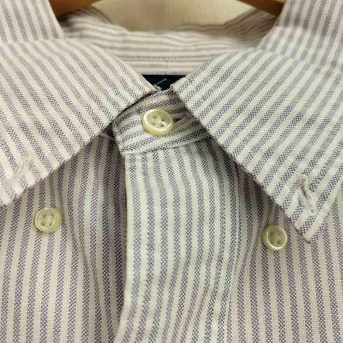 ラルフローレン RALPH LAUREN 90S-00S YARMOUTH ポニー刺繍 ストライプ ボタンダウン シャツ ビックサイズ メンズ 34
