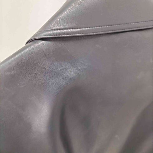 アンダーカバー UNDERCOVER フェイクレザー ダブルライダース ジャケット メンズ M