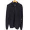 ザラ ZARA ハイネック ジップアップ リブ ニット ドライバーズ メンズ import:L