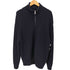 ザラ ZARA ハイネック ジップアップ リブ ニット ドライバーズ メンズ import:L