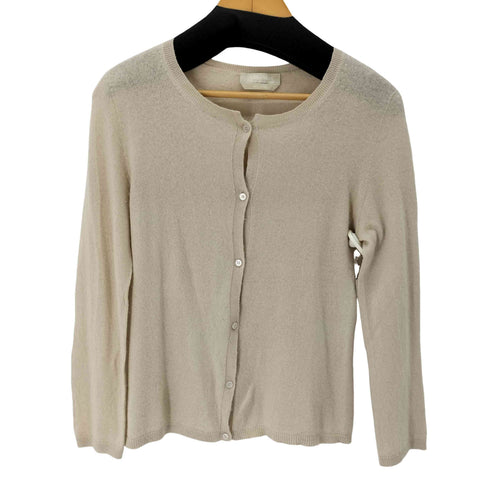 エスマックスマーラ S Max Mara MADE IN ITALY クルーネックニットカーディガン レディース