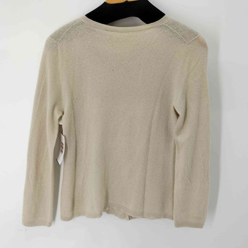 エスマックスマーラ S Max Mara MADE IN ITALY クルーネックニットカーディガン レディース