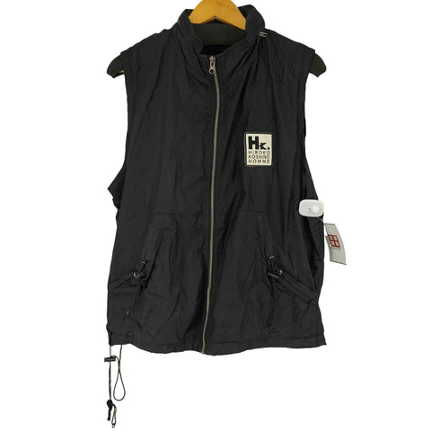 ヒロココシノオム HIROKO KOSHINO HOMME フード収納 リップストップベスト メンズ LL
