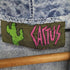 CACTUS California USA製 ドルマンスリーブ ロングデニムジャケット レディース import:L